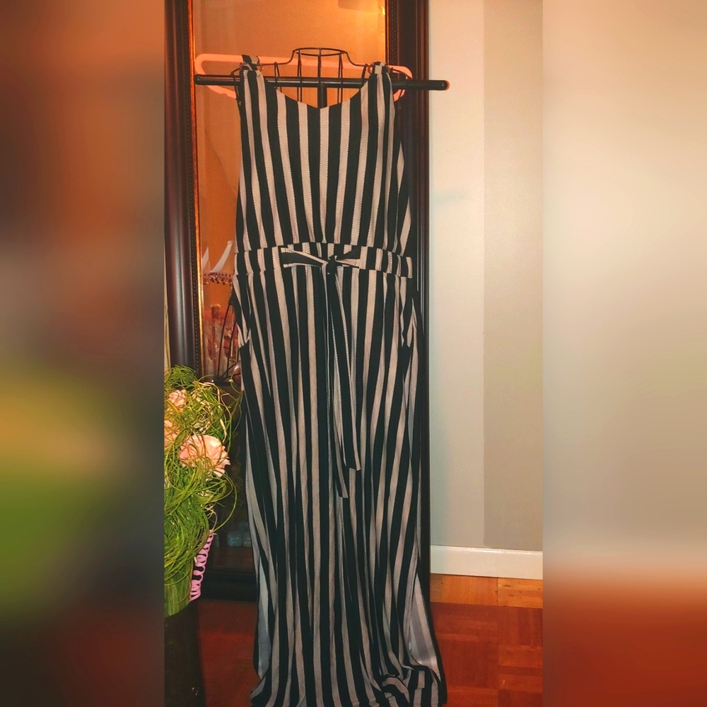 Long strap dress